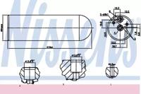 Nissens 95231 Осушувач кондиціонера