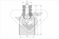 Hutchinson KP089 Комплект пилозахисний амортизатора