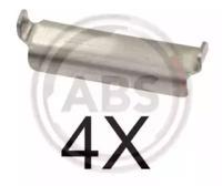 A.B.S. 1771Q Монтажний комплект гальмівних колодок