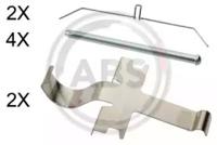 A.B.S. 1819Q Монтажний комплект гальмівних колодок A.B.S. 1819Q Монтажний комплект гальмівних колодок