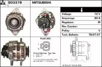 EDR 933378 Alternator assy