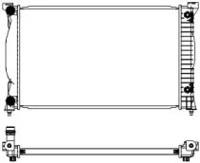 Sakura/ADR 3061-1005 Радиатор охлаждения двигателя