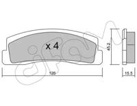 Cifam 822-046-0 Brake pads