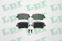LPR 05P867 Колодки тормозные LPR 05P867 Колодки тормозные