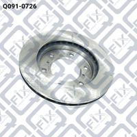 Q-FIX Q091-0726 Диск гальмівний Q-FIX Q091-0726 Диск гальмівний