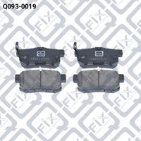 Q-FIX Q093-0019 Brake pads