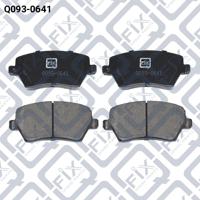 Q-FIX Q093-0641 Колодки гальмівні Q-FIX Q093-0641 Колодки гальмівні
