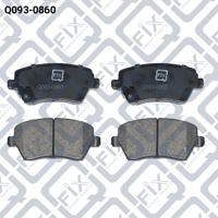 Q-FIX Q093-0860 Колодки гальмівні Q-FIX Q093-0860 Колодки гальмівні