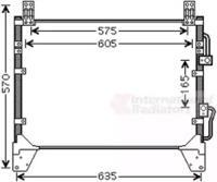 Van Wezel 81005142 Испаритель кондиционера