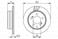 Bosch 0 986 479 665 Диск гальмівний