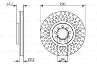 Bosch 0 986 479 718 Brake disc