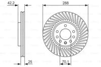 Bosch 0 986 479 884 Диск гальмівний