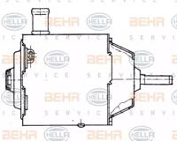 Hella 8EW 009 157-281 Вентилятор салона Hella 8EW 009 157-281 Вентилятор салона
