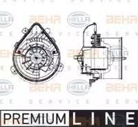 Hella 8EW 009 159-391 Вентилятор салона Hella 8EW 009 159-391 Вентилятор салона