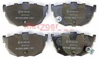 Metzger 1170212 Brake pads