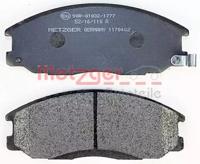 Metzger 1170402 Колодки гальмівні