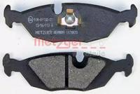 Metzger 1170473 Brake pads
