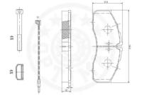 Optimal 12026 Колодки тормозные