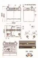 Motaquip VBY33 Акумулятор