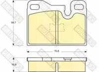 Girling 6103102 Brake pads