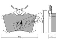 Fri.Tech. 102.1 Brake pads