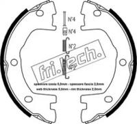 Fri.Tech. 1034.101K Колодки гальмівні Fri.Tech. 1034.101K Колодки гальмівні