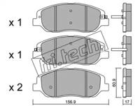 Fri.Tech. 1055.0 Brake pads