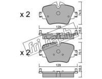 Fri.Tech. 1061.0 Brake pads