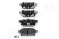 Japanparts PP801AF Brake pads Japanparts PP801AF Brake pads
