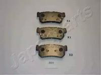 Japanparts PP-S01AF Brake pads