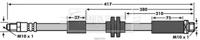 Borg & Beck BBH7901 Шланг гальмівний Borg & Beck BBH7901 Шланг гальмівний