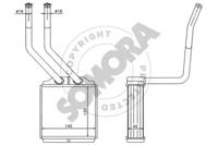 Somora 094550A Радиатор отопителя салона
