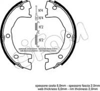 Cifam 153-097K Brake pads