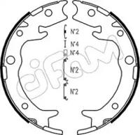 Cifam 153-159K Brake pads