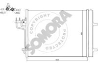 Somora 099160 Випаровувач кондиціонера Somora 099160 Випаровувач кондиціонера