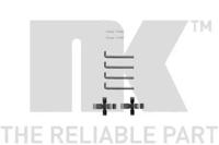 NK 7910968 Монтажний комплект гальмівних колодок NK 7910968 Монтажний комплект гальмівних колодок