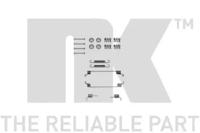 NK 7923672 Монтажний комплект гальмівних колодок