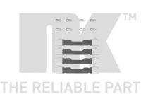 NK 7923909 Монтажний комплект гальмівних колодок NK 7923909 Монтажний комплект гальмівних колодок