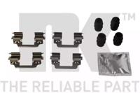 NK 79251861 Комплект монтажный дисковых тормозных колодок NK 79251861 Комплект монтажный дисковых тормозных колодок