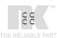 NK 7930161 Монтажний комплект гальмівних колодок