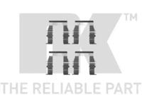 NK 7930194 Монтажний комплект гальмівних колодок