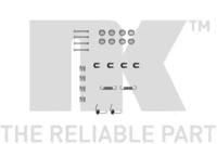 NK 7930655 Комплект монтажный дисковых тормозных колодок NK 7930655 Комплект монтажный дисковых тормозных колодок