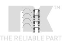 NK 7932158 Комплект монтажный дисковых тормозных колодок NK 7932158 Комплект монтажный дисковых тормозных колодок