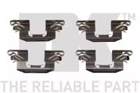 NK 79321720 Комплект монтажный дисковых тормозных колодок NK 79321720 Комплект монтажный дисковых тормозных колодок