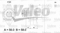 Valeo 436519 Alternator assy