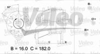 Valeo 436583 Генератор