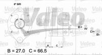 Valeo 436680 Alternator assy