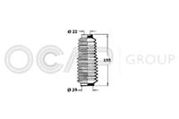 Ocap 1211105 Пыльник рулевой рейки