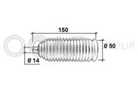 Ocap 1211401 Пильник рульової рейки Ocap 1211401 Пильник рульової рейки