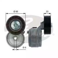 Gates T38588 Ролик натажной ремня поликлинового